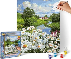 Schipper Arts & Crafts Malen nach Zahlen Margeritenwiese