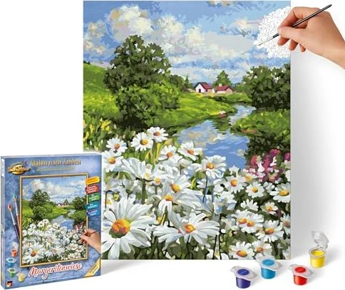 Schipper Arts & Crafts Malen nach Zahlen Margeritenwiese