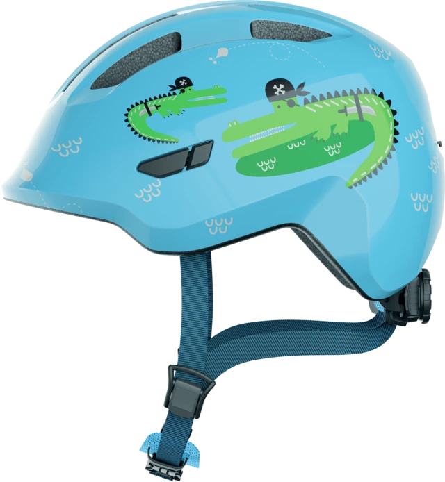 ABUS Smiley 3.0 Kinderhelm blue croco