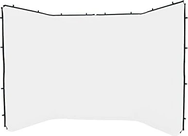 Lastolite Panorama Hintergrund Überzug weiß 4m