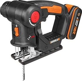 Worx Axis 20V PowerShare Akku-Pendelhubstichsäge inkl. Akku 2.0Ah + Zubehör