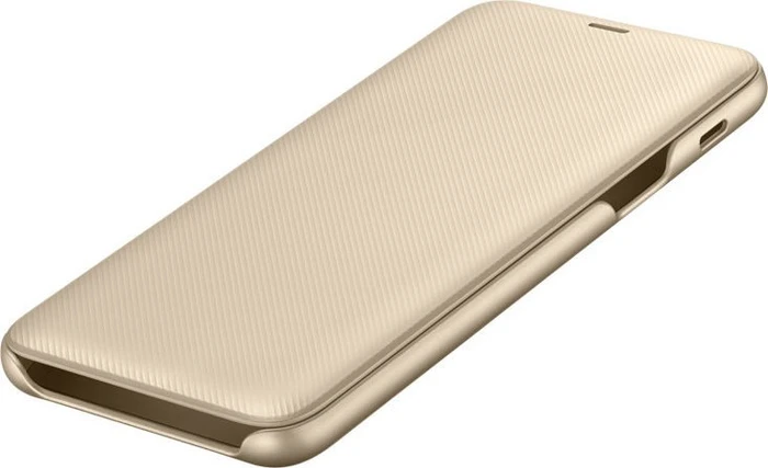 Samsung Flip Wallet für Galaxy A6+ (2018) gold