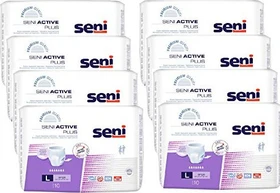 Seni Active Plus Schutzhose Größe L, 80 Stück