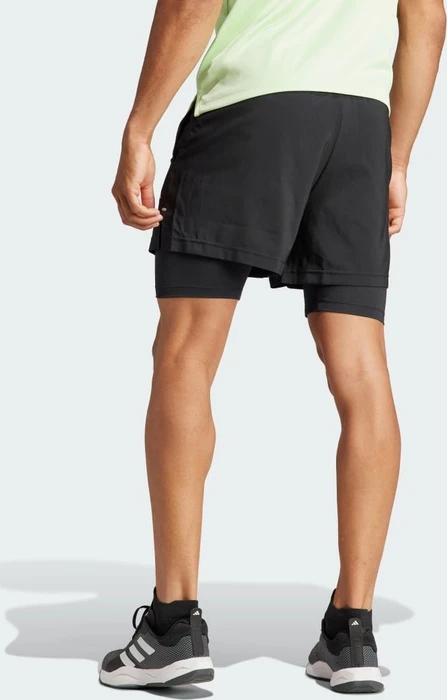 adidas Gym+ Training 2-in-1 Shorts schwarz (Herren)