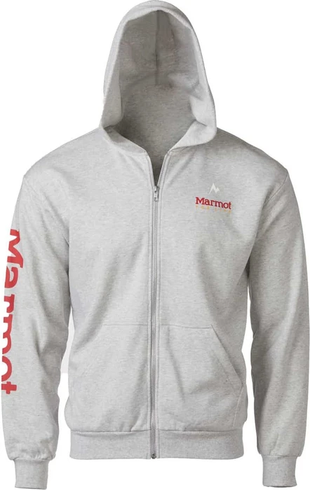 Marmot For Life Full Zip Hoodie light grey heather (Herren)