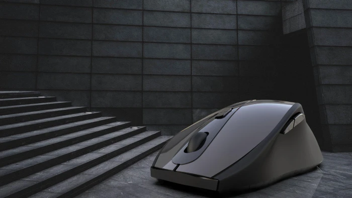 Inca IWM-505 Wireless Mouse grau/schwarz, USB