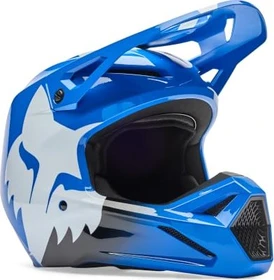 Fox Racing V1 Shield schwarz/weiß/blau