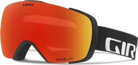 Giro Contact black wordmark/vivid ember-vivid infrared