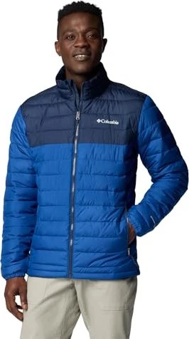 Columbia Powder Lite II Insulated Jacke mountain blue/collegiate navy (Herren)