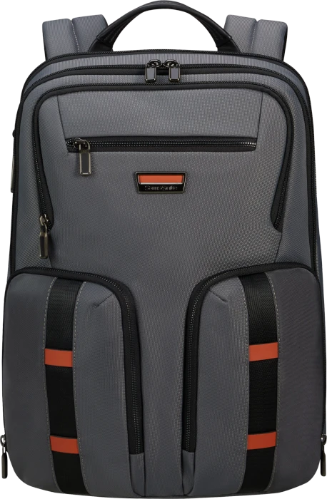 Samsonite Urban-Eye, Rucksack, 15.6", mit 2 Taschen, Grey/Cognac
