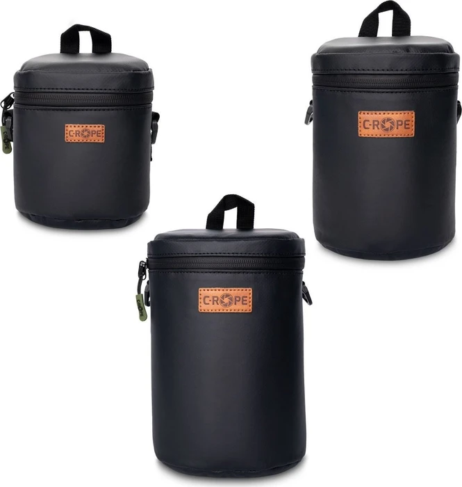 C-Rope Premium Objektivtasche mit Fleece-Fütterung 3er Set S+M+L