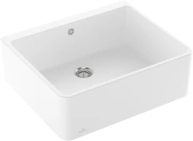 Villeroy & Boch Spülstein 60 X Becken mittig stone white