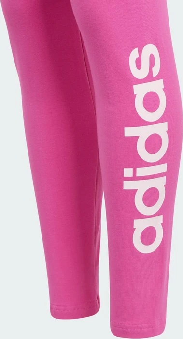 adidas Essentials Linear Logo Cotton Hose lang semi lucid fuchsia/clear pink (Junior)