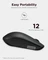 Lenovo 530 Wireless Mouse schwarz, USB Vorschaubild
