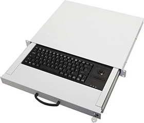 aixcase AIX-19K1UKDETB-W, Tastaturschublade, DE