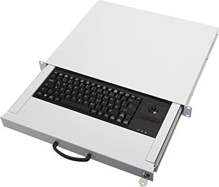 aixcase AIX-19K1UKDETB-W, Tastaturschublade, DE
