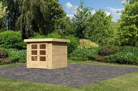 Karibu Askola 2 Gartenhaus natur