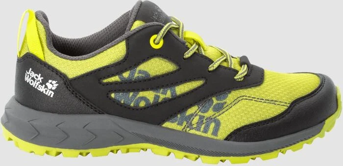 Jack Wolfskin Woodland Low lime/phantom (Junior)