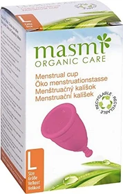 Masmi Öko Menstruationstasse Größe L, 1 Stück