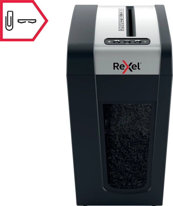 Rexel Secure MC6-SL Slimline Whisper-Shred, 2x15mm
