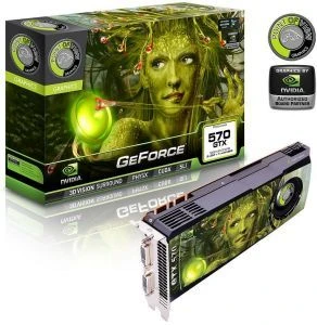 Point of View GeForce GTX 570, 1.25GB GDDR5, 2x DVI, Mini HDMI