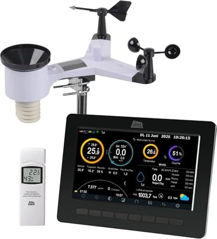 dnt WeatherScreen PRO WiFi-Wetterstation, Set
