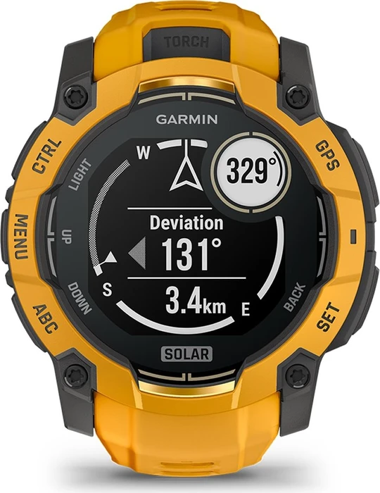 Garmin Instinct 3 Solar 45mm sunburst/grey