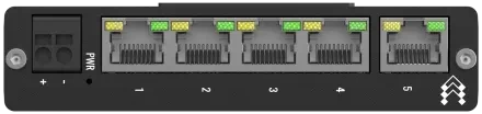 Teltonika TSW Industrial Railmount Switch, 5x RJ-45