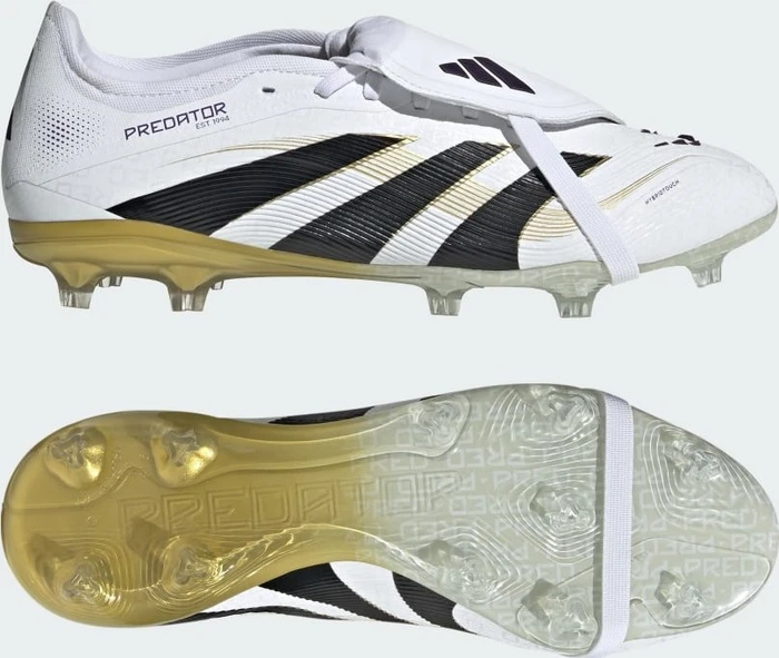 adidas Predator Pro Fold-Over Tongue FG cloud white/core black/gold metallic