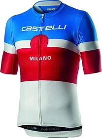 Castelli Milano Trikot kurzarm weiß (Herren)
