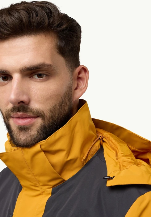 Jack Wolfskin Jasper 3in1 Funktionsjacke safflower (Herren)