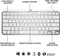 Logitech MX Keys Mini, LEDs weiß, Logi Bolt, Pale Gray, weiß/grau, USB/Bluetooth, US Vorschaubild