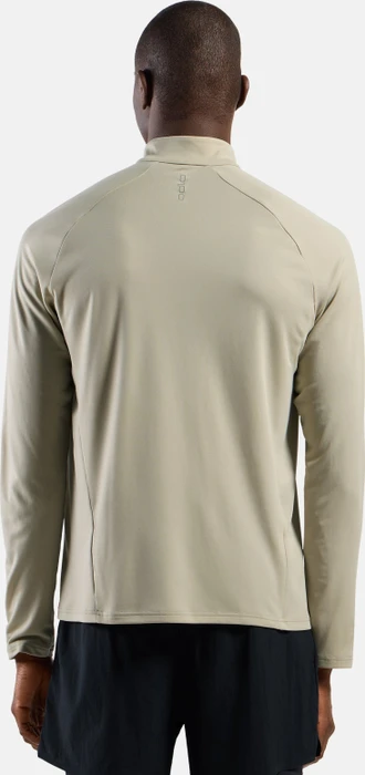 Odlo Essentials Half Zip Midlayer Funktionsshirt langarm agate gray (Herren)