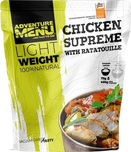 Adventure Menu Chicken Supreme with Ratatouille 315kcal