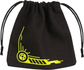 Q-Workshop Würfelbeutel Galactic black & yellow