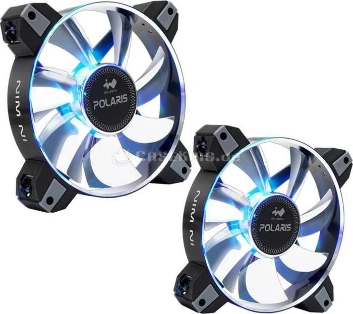 In Win Polaris RGB Aluminium, 120mm, 2er-Pack
