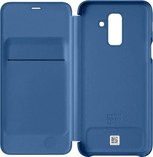 Samsung Flip Wallet für Galaxy A6+ (2018) blau