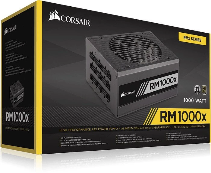 Corsair RMx Series RM1000x 1000W, ATX 2.4