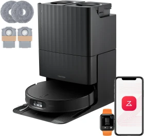 Roborock Qrevo Edge 2 Saug-/Wischroboter schwarz inkl. Absaug-/Reinigungsstation