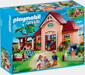 playmobil City Life Tierarztpraxis mit Gehegen