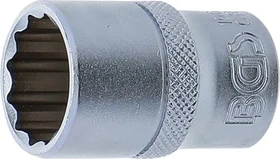 BGS technic Außenzwölfkant Steckschlüssel 1/2", 18mm