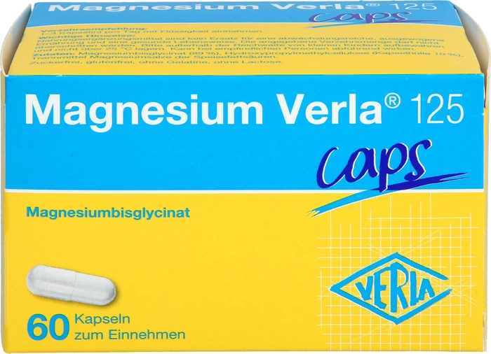 Magnesium Verla 125 caps, 60 Stück