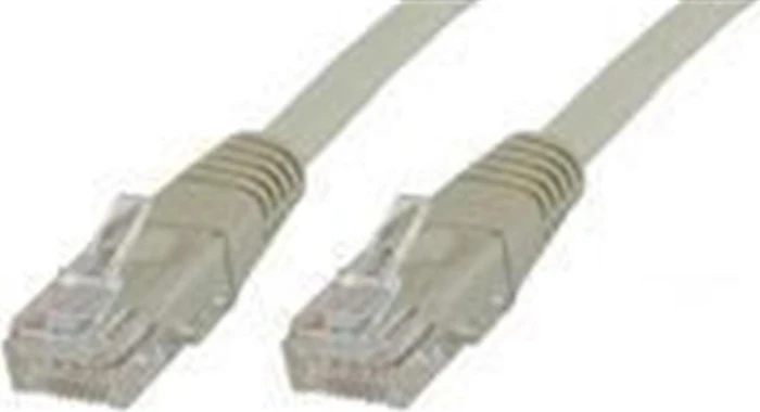 MicroConnect Patchkabel, Cat5e, U/UTP, RJ-45/RJ-45, 7m, grau, 10er-Pack