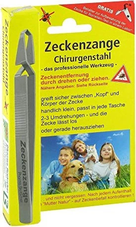 Pharma Brutscher Geriffelte Zeckenzange