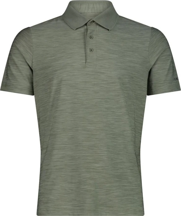 CMP Rundhals Poloshirt kurzarm sage mel (Herren)