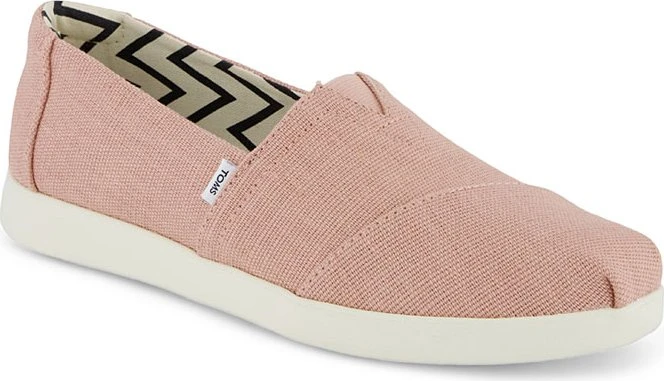 TOMS Alpargata Plus dusky pink heritage canvas (Damen)