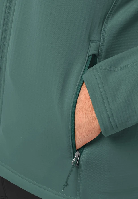 Jack Wolfskin Kolbenberg FZ Jacke jade green (Herren)
