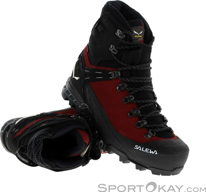 Salewa Ortles Ascent Mid Gore-Tex red syrah/black (Damen)