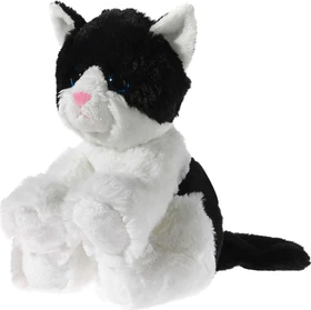 Heunec Glitter Kitty Katzenbaby 24cm schwarz/weiß