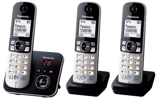 Panasonic KX-TG6823GB schwarz